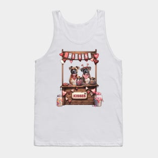 My Boxer Is My Valentine Tank Top